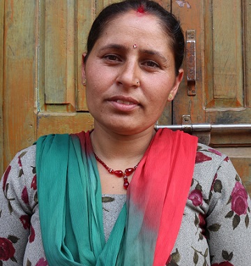 Shanti phuyal of Jitpur cooperative
